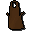 Brown apron