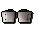 Dark tuxedo cuffs
