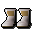 Light tuxedo shoes