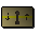Gilded clock (flatpack)