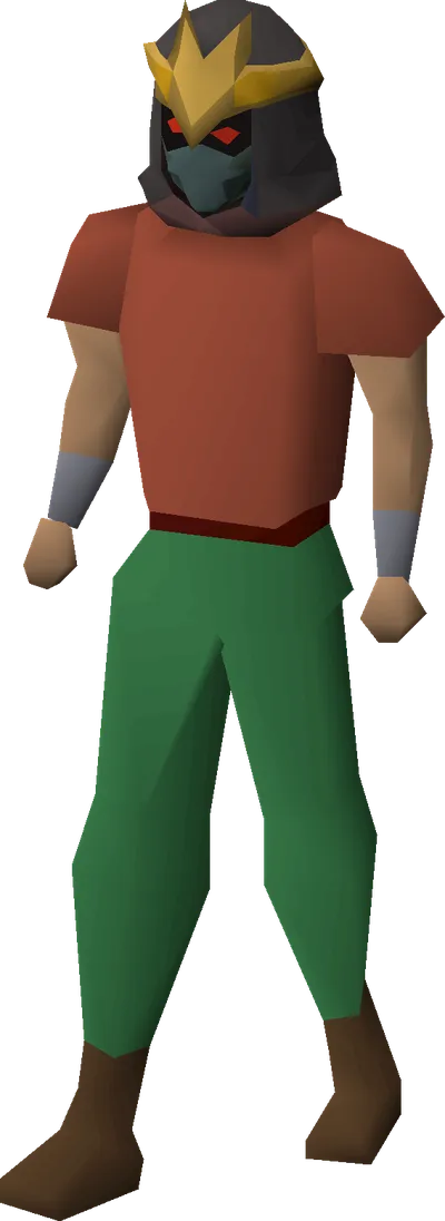 Masori mask equipped image