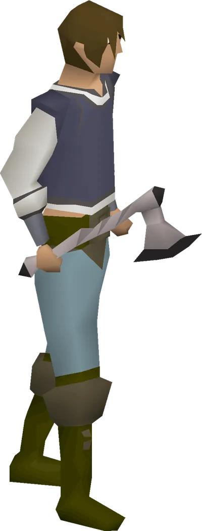 3rd age axe equipped image