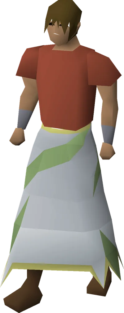 3rd age druidic robe bottoms equipped image