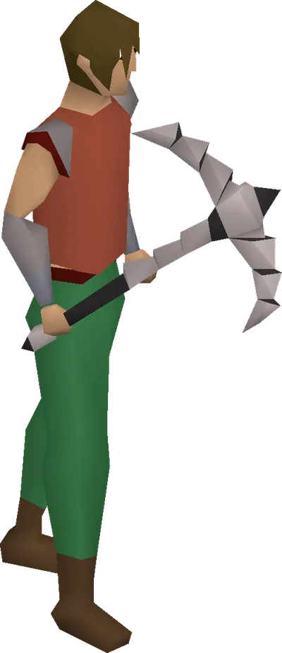 3rd age pickaxe equipped image