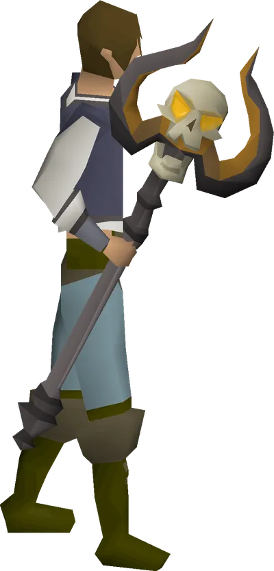 Accursed sceptre equipped image