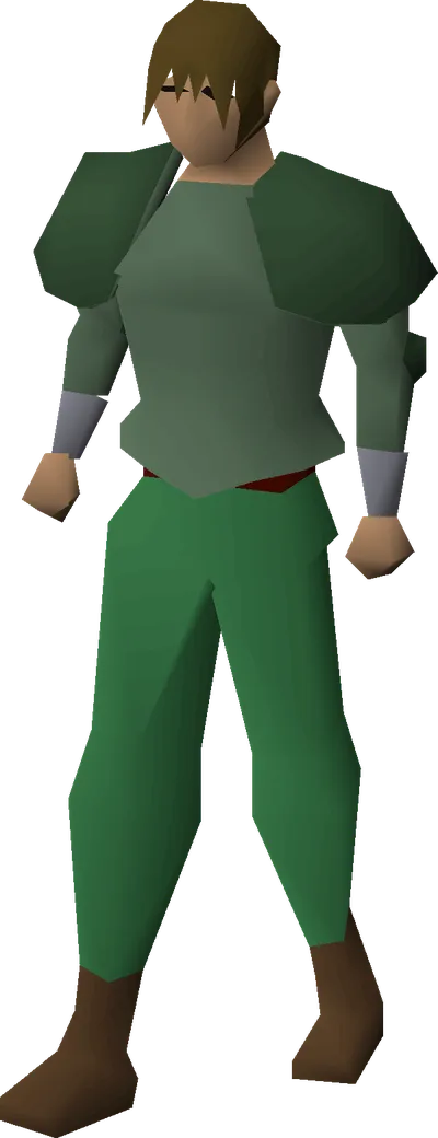 Adamant platebody equipped image