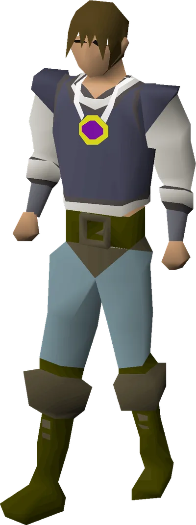 Amulet of glory equipped image