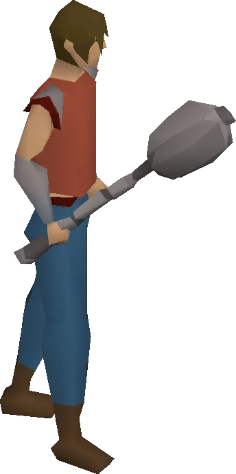 Ancient mace equipped image