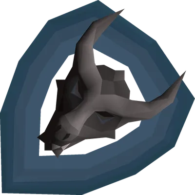 Ancient wyvern shield detail image