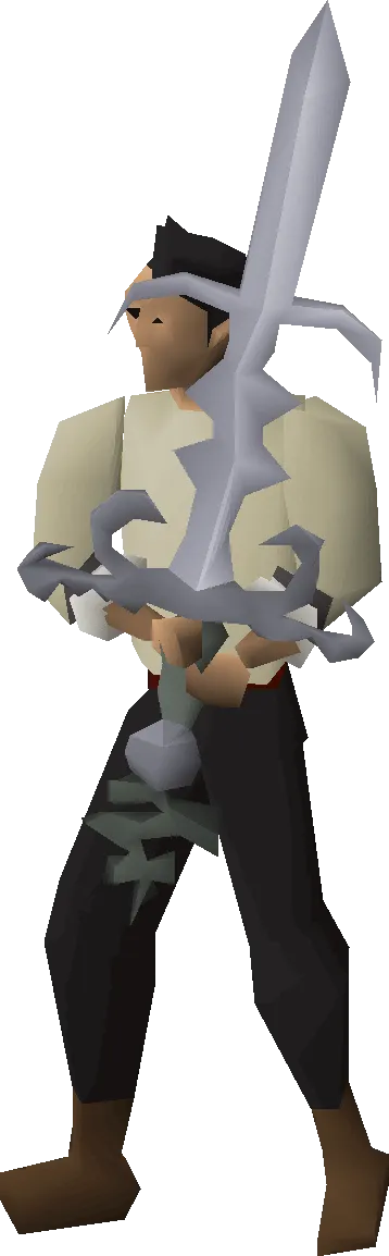 Bandos godsword equipped image