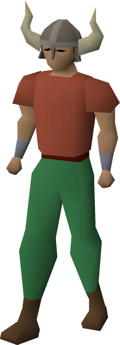 Berserker helm equipped image