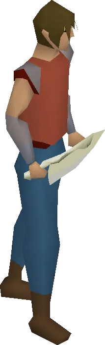 Bone dagger equipped image