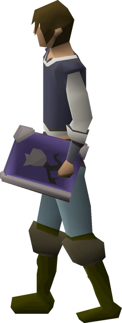 Book of the dead equipped image