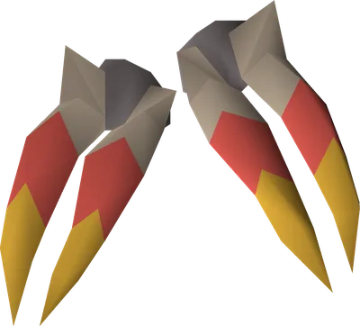 Burning claws detail image
