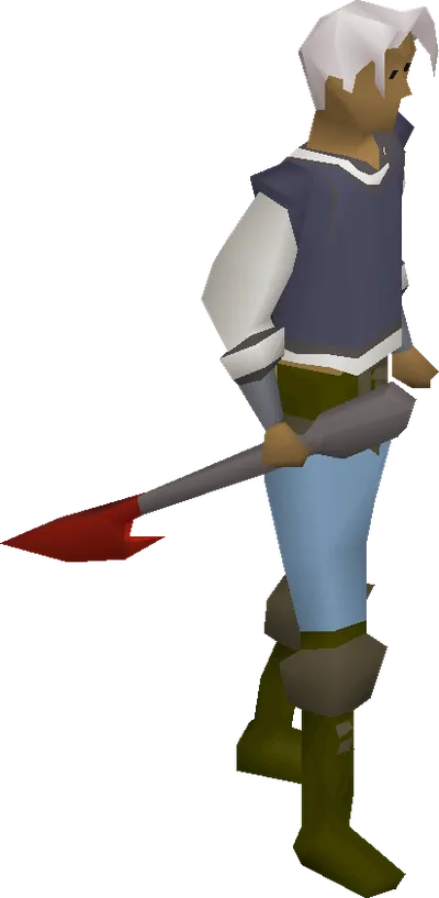 Dragon harpoon equipped image