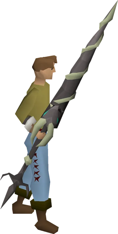 Dragon hunter lance equipped image