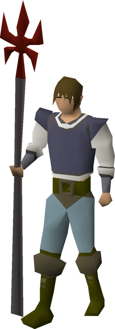 Dragon spear equipped image