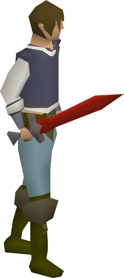 Dragon sword equipped image