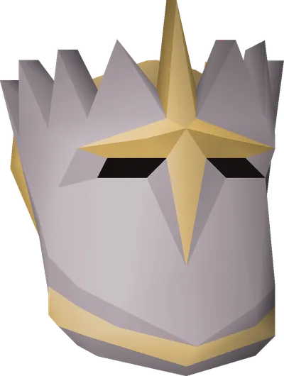 Justiciar faceguard detail image