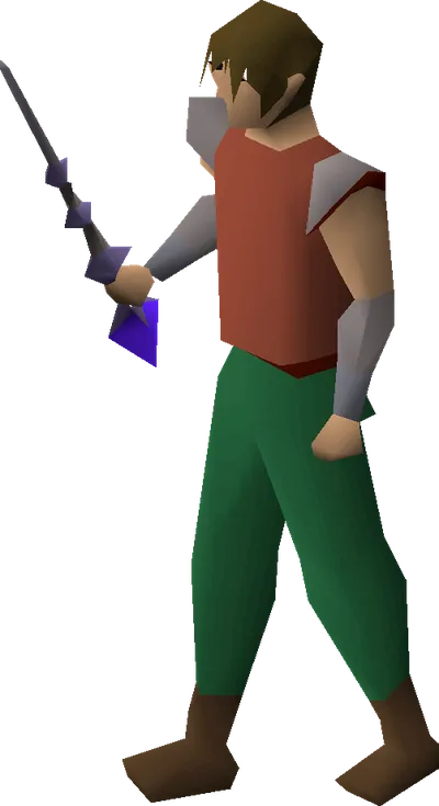 Kodai wand equipped image