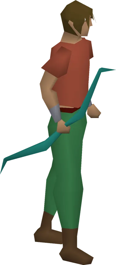 Magic shortbow equipped image