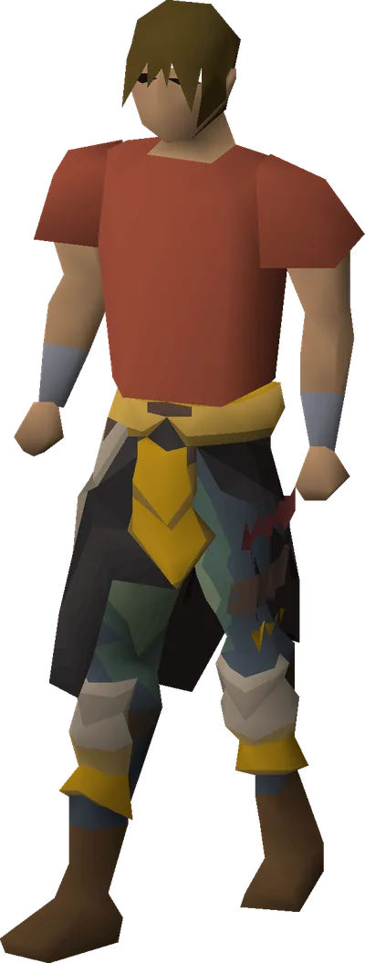 Masori chaps (f) equipped image