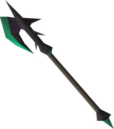 Noxious halberd detail image
