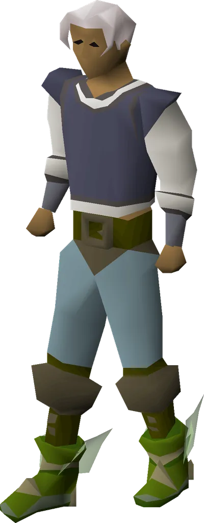 Pegasian boots equipped image