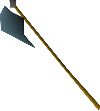 Rune halberd detail image