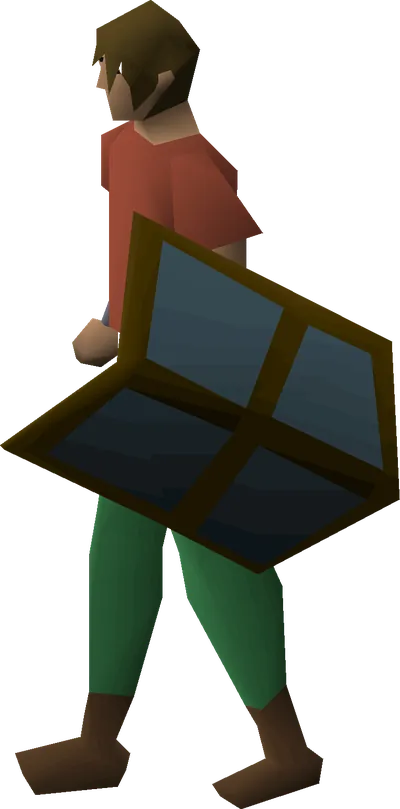 Rune kiteshield equipped image