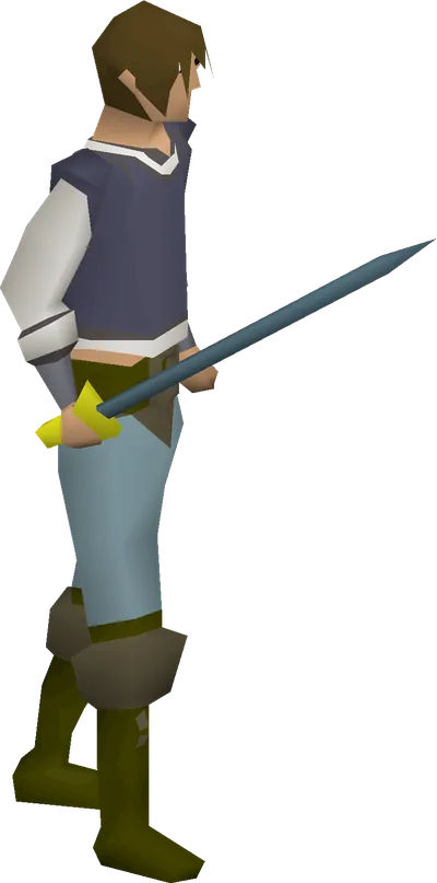 Rune longsword equipped image