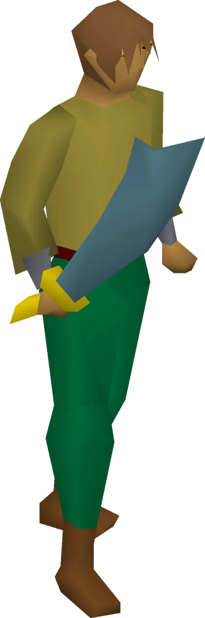 Rune scimitar equipped image