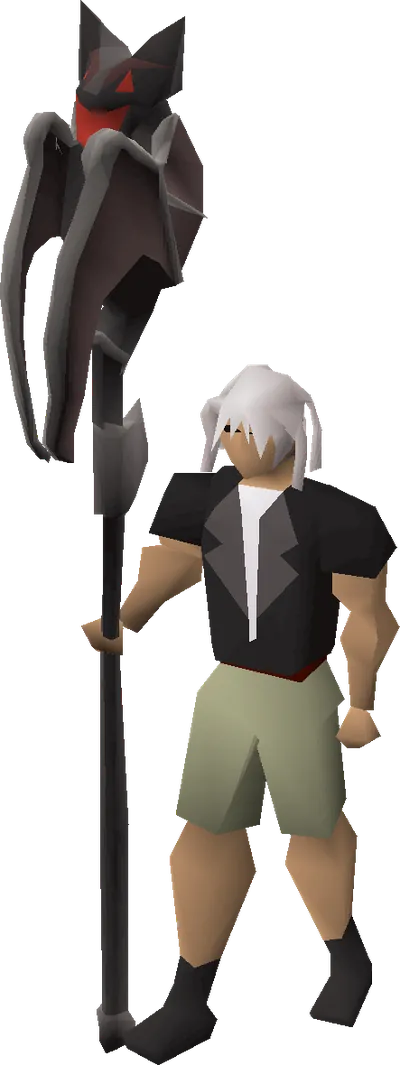 Sanguinesti staff equipped image