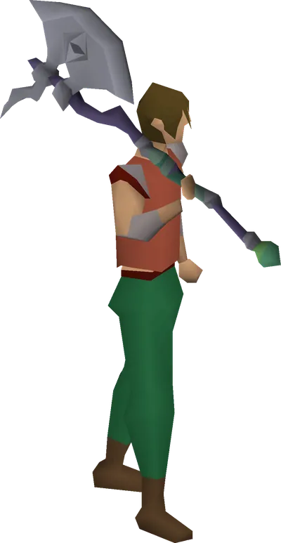 Soulreaper axe equipped image