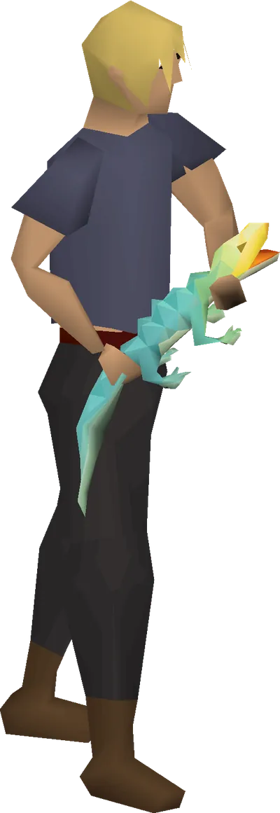 Tecu salamander equipped image