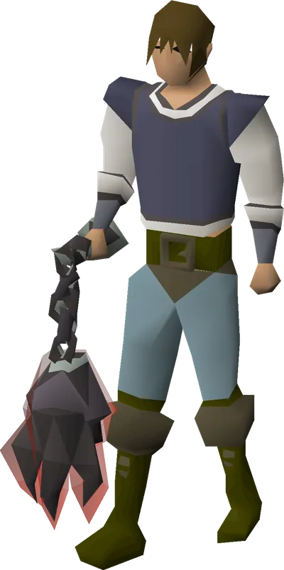 Ursine chainmace equipped image