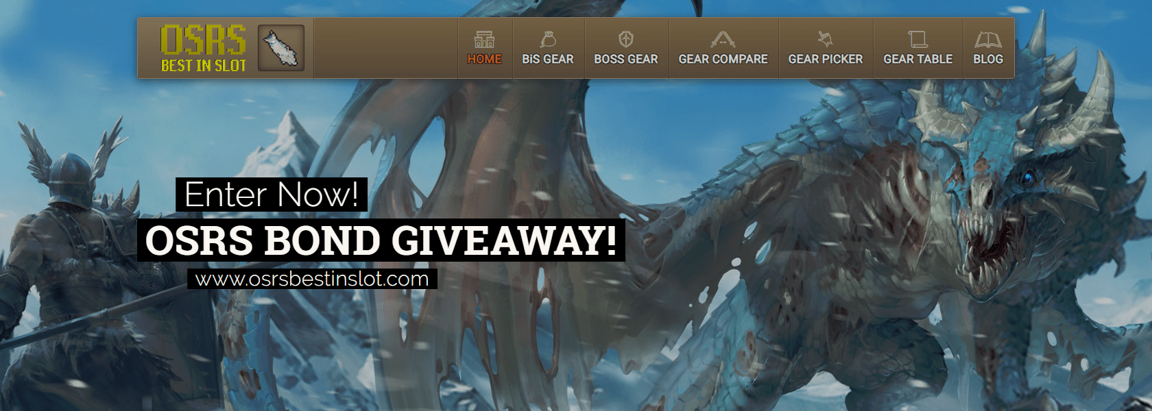New Site Giveaway! - OSRS Best in Slot