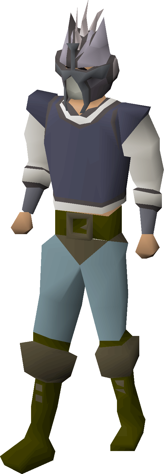 OSRS character wearing the Imbued Slayer Helmet
